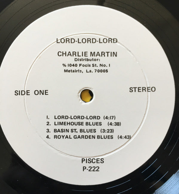 Charlie Martin (3) : Lord-Lord-Lord (LP, Album)
