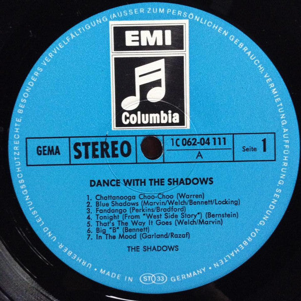 The Shadows : Dance With The Shadows (LP, RE)