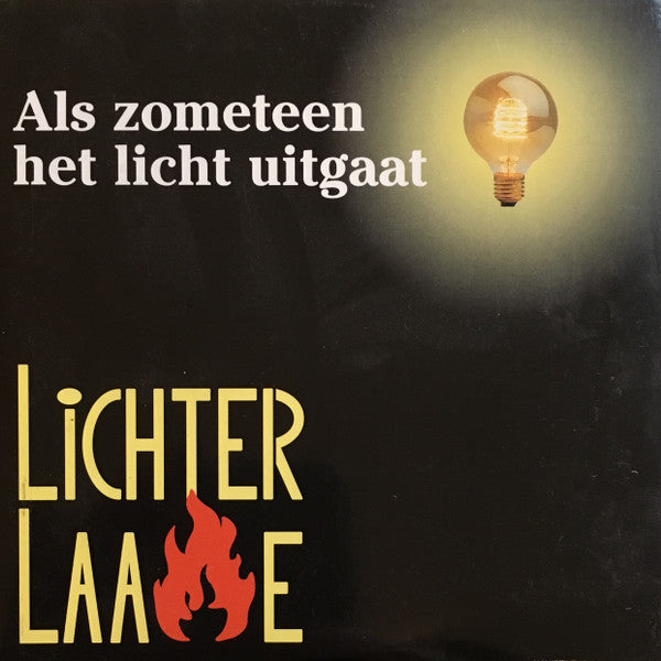 Lichter Laaie : Als Zometeen Het Licht Uitgaat (CD, Single)