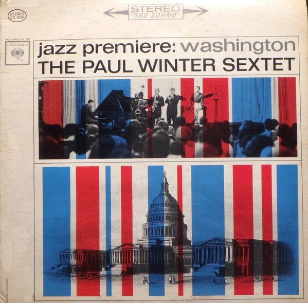 The Paul Winter Sextet : Jazz Premiere: Washington (LP, Album)