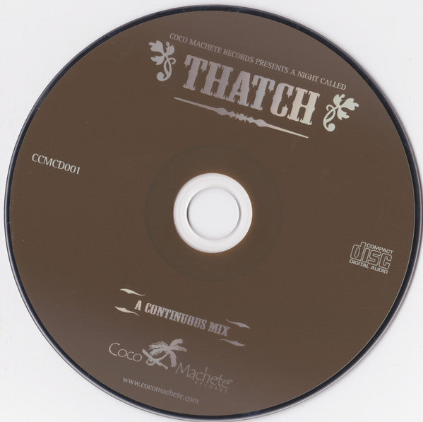 Various : Coco Machete Records Presents A Night Called Thatch (CD, Comp, Mixed)
