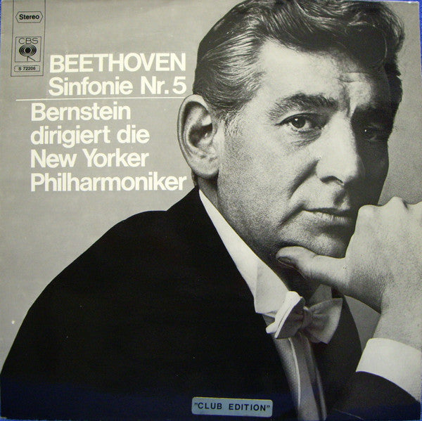 Ludwig van Beethoven, Leonard Bernstein Dirigiert Die New York Philharmonic : Sinfonie Nr. 5  (LP)