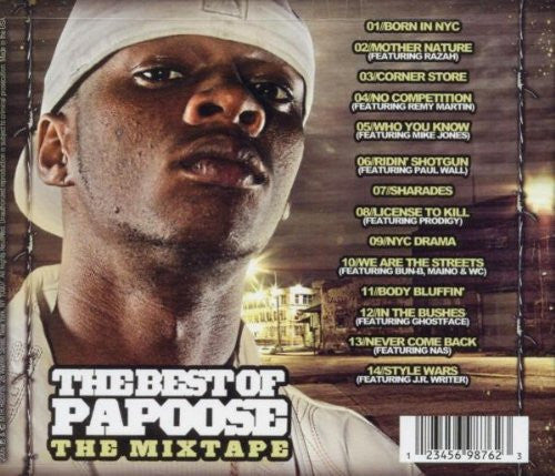 Papoose : The Best Of Papoose (The Mixtape) (CD, Comp, Mixtape)