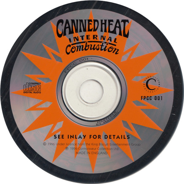 Canned Heat : Internal Combustion (CD, Album)