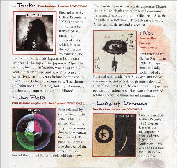 Kitaro : Best Of Kitaro Volume 2 (CD, Comp)