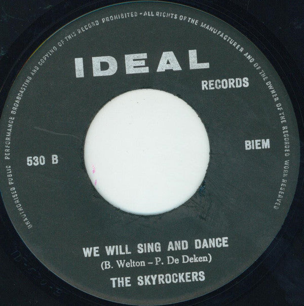 The Skyrockers (3) : I Love Kathy / We Will Dance And Sing (7", Single)