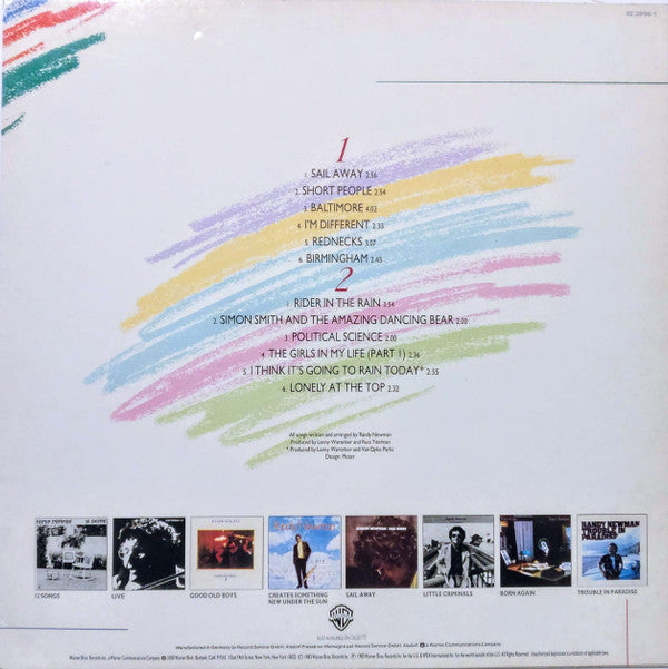Randy Newman : The Best Of (LP, Comp)
