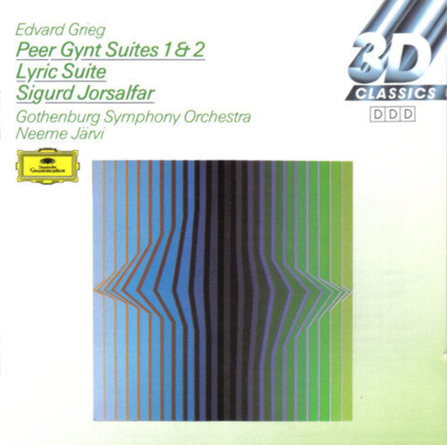 Edvard Grieg : Göteborgs Symfoniker, Neeme Järvi : Peer Gynt Suites 1 & 2・Lyric Suite・Sigurd Jorsalfar (CD, RE)
