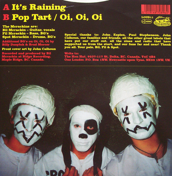 McRackins : It's Raining (7", Single)