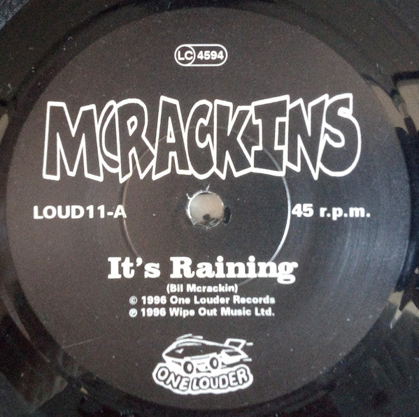 McRackins : It's Raining (7", Single)
