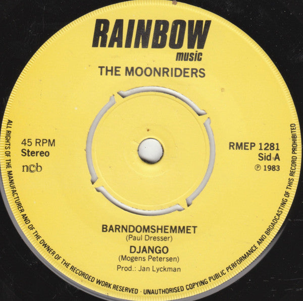 The Moonriders : Barndomshemmet (7", EP)