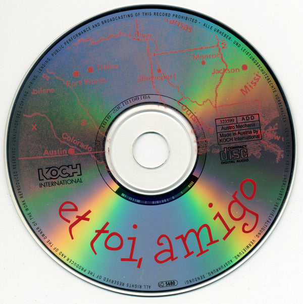 Various : Et Toi, Amigo (Cajun, Zydeco, Tex Mex, Enzo.) (CD, Album, Comp)