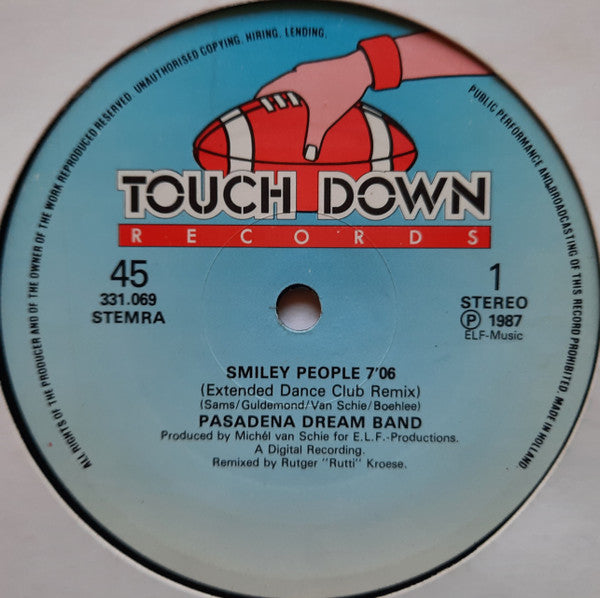 Pasadena Dream Band : Smiley People (12")