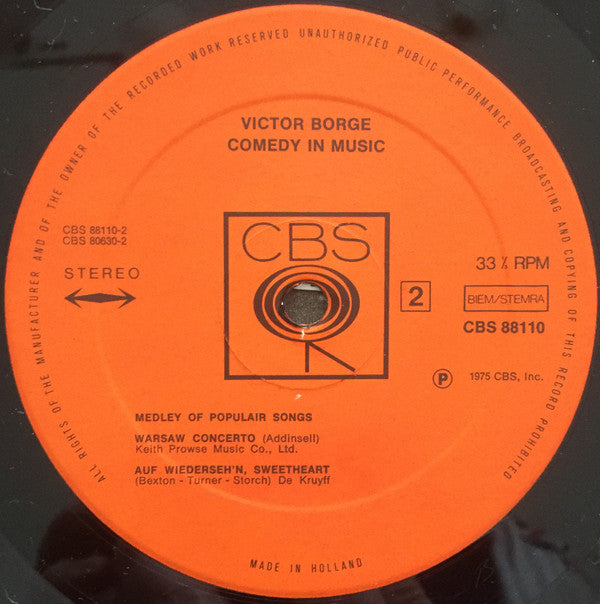 Victor Borge (2) : Comedy In Music / Caught In The Act (2xLP, Comp)