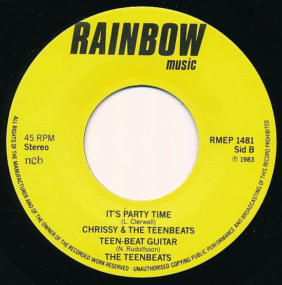 Chrissy (23) & The Teenbeats (6) : Chrissy & The Teenbeats (7", EP)