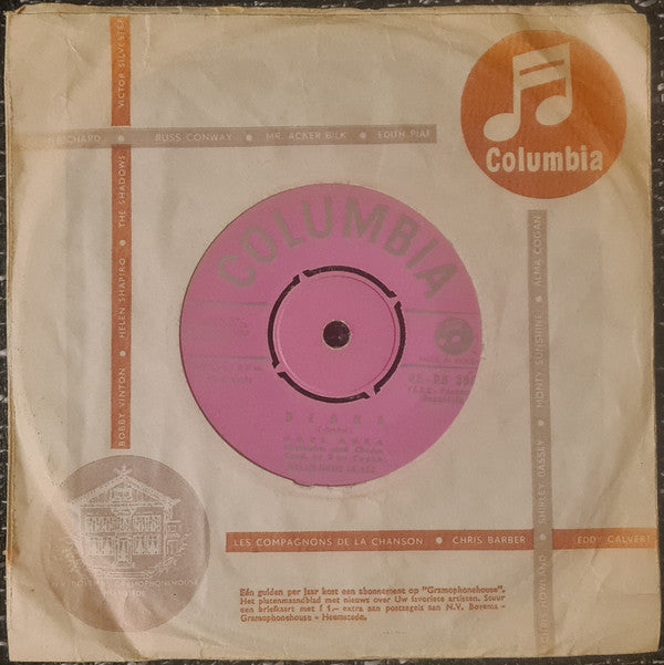 Paul Anka : Diana / Don't Gamble With Love (7", Single)