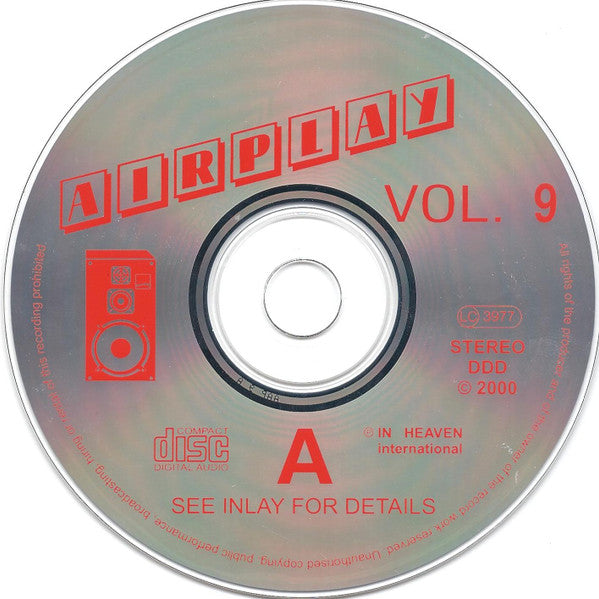 Various : Airplay Top Charts 9 2000 - September 2000 (2xCD, Comp, Unofficial)