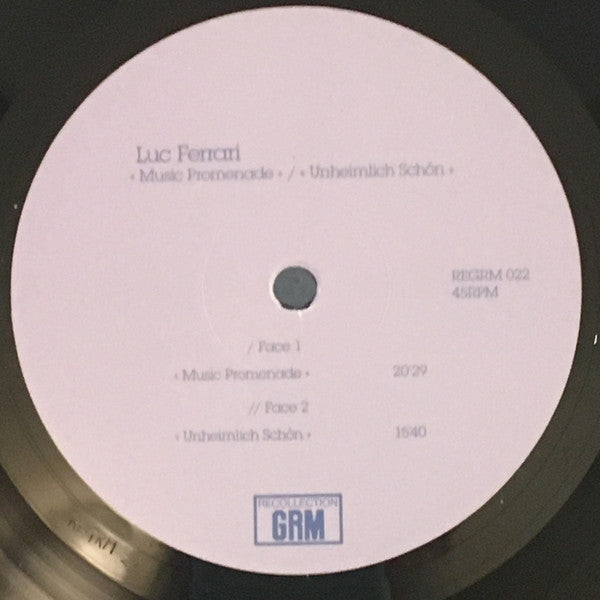 Luc Ferrari : Music Promenade / Unheimlich Schön (LP, Comp)