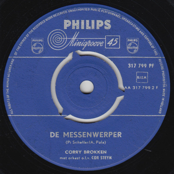 Corry Brokken : Fascination (7", Single)