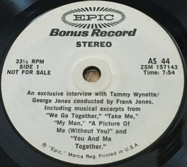 George Jones And Tammy Wynette* : Let's Build A World Together (LP, Album, Ter + 7")