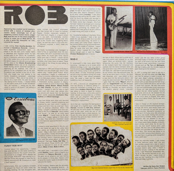 Rob (5) : Funky Rob Way (LP, Album, Ltd, RE, Gat)