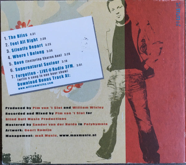 William Wixley : The Bliss - EP (CD, EP)