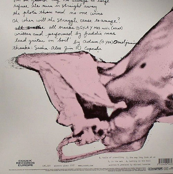 Freddie Mas : Arc E.P. (12", EP)