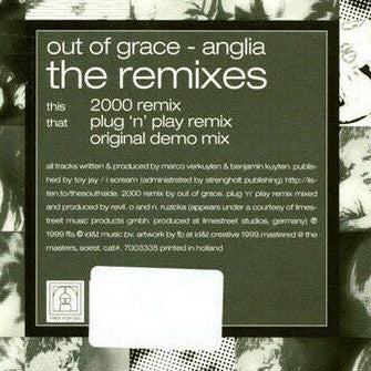 Out Of Grace : Anglia (The Remixes) (12")