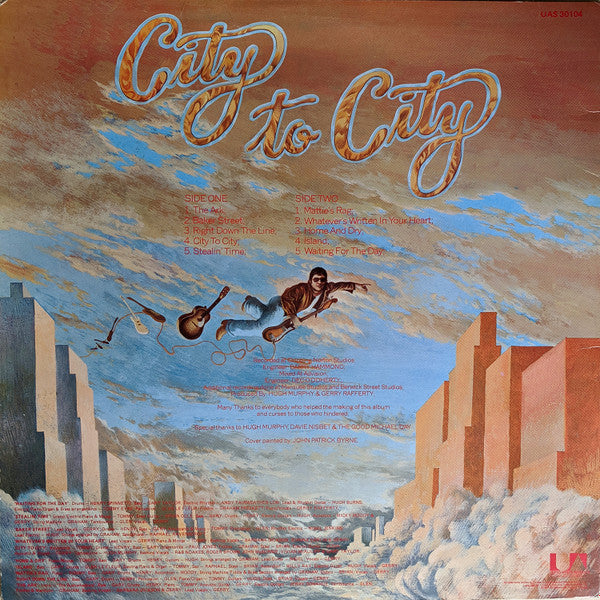 Gerry Rafferty : City To City (LP, Album)