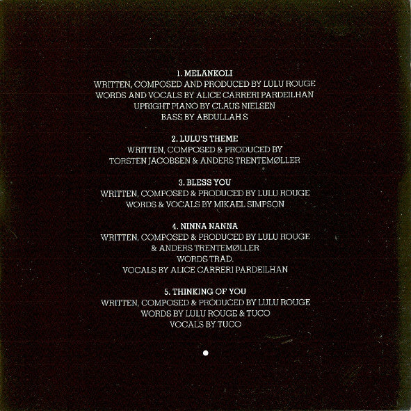 Lulu Rouge : Bless You (CD, Album)