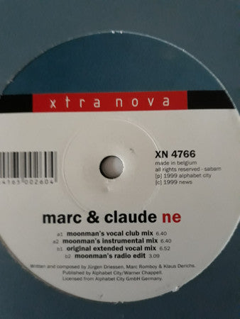 Marc Et Claude : Ne (12")