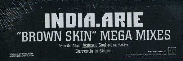 India.Arie : Brown Skin Mega Mixes (12")