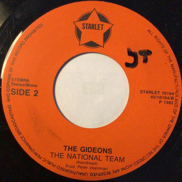 The Gideons (4) : Dance With Me/The National Team (7", Single)