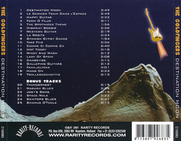 The Goldfingers (4) : Destination Moon (CD, Album)
