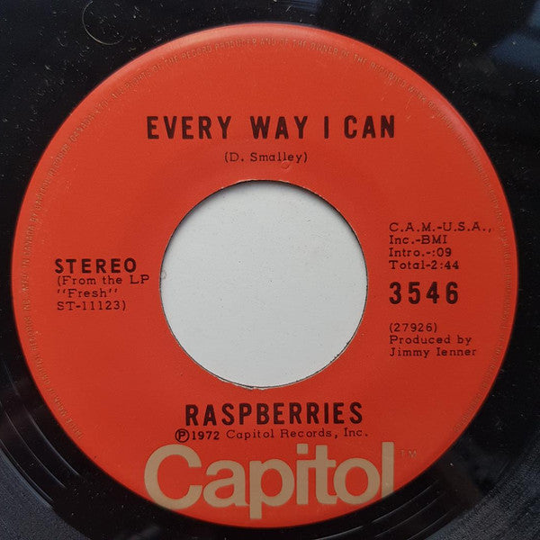 Raspberries : Let's Pretend (7", Single)