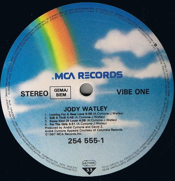 Jody Watley : Jody Watley (LP, Album)