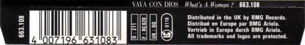 Vaya Con Dios : What's A Woman? (CD, Single)