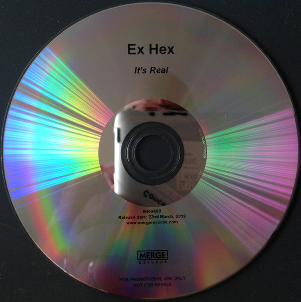 Ex Hex : It's Real (CDr, Album, Promo)