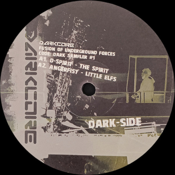 Various : Darkcore - Fusion Of Underground Forces - Code: Dark Sampler #1 (12")