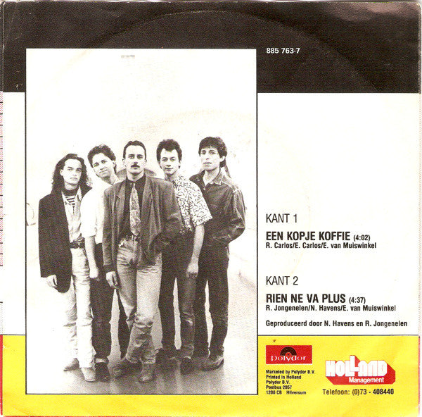 VOF De Kunst : Een Kopje Koffie (7", Single)