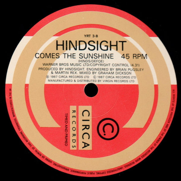 Hindsight (3) : Heaven's Just A Breath Away (2x12")