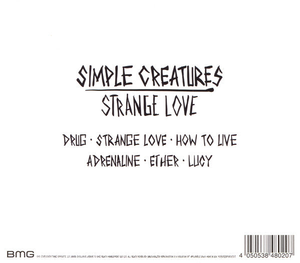 Simple Creatures : Strange Love (CD, EP, Dig)
