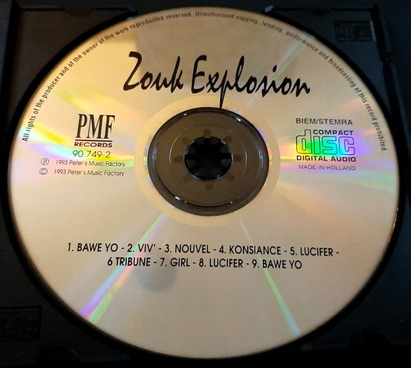 Zouk Explosion : Zouk Explosion (CD, Comp)
