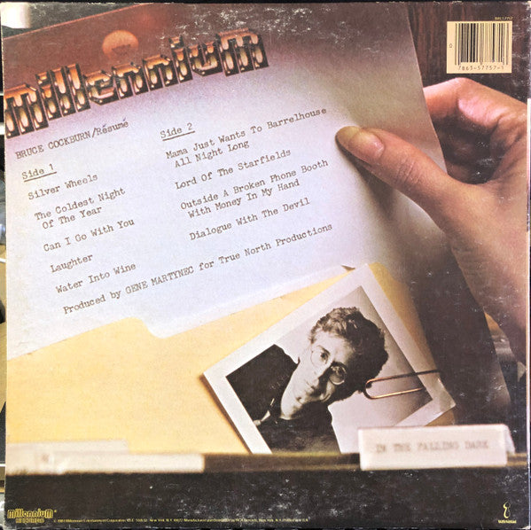 Bruce Cockburn : Resume (LP, Comp, Ind)