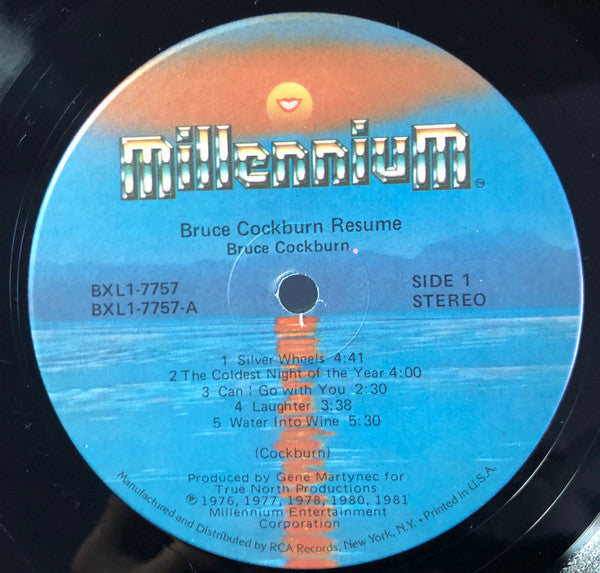 Bruce Cockburn : Resume (LP, Comp, Ind)