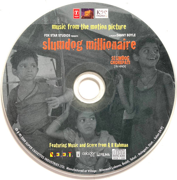 A.R. Rahman : Slumdog Millionaire (Music From The Motion Picture) (CD, Album, RE)