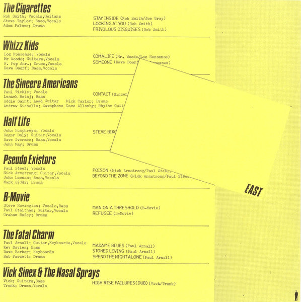 Various : East (LP, Comp)