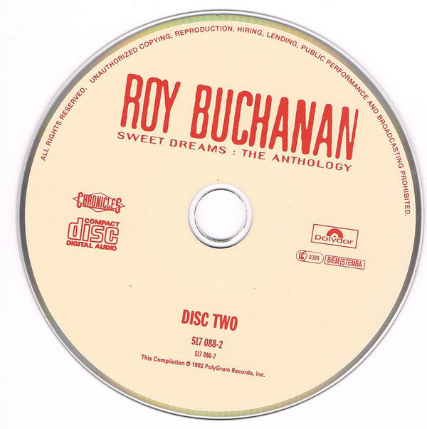 Roy Buchanan : Sweet Dreams : The Anthology (2xCD, Comp, RE)