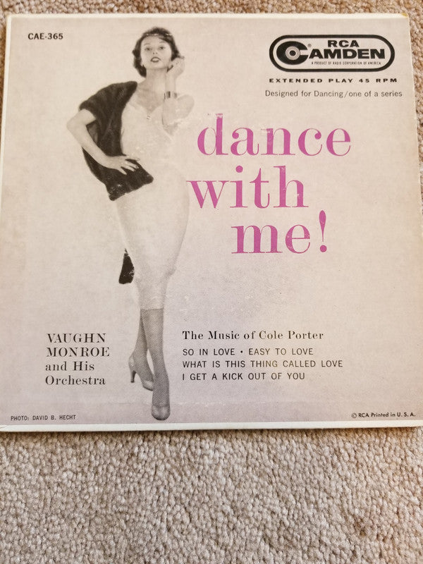 Vaughn Monroe And His Orchestra : Dance WIth Me! The Music Of Cole Porter (7", EP)