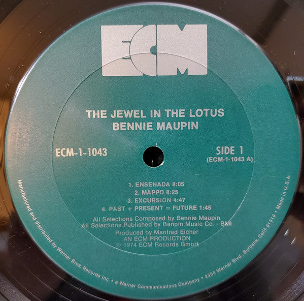 Bennie Maupin : The Jewel In The Lotus (LP, Album)